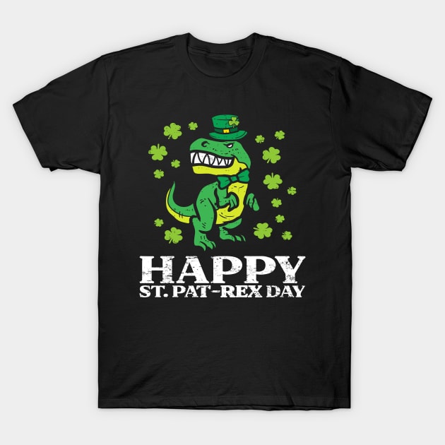 Happy St Pat Rex Dino Saint Patricks Day Trex T-Shirt by LEGO